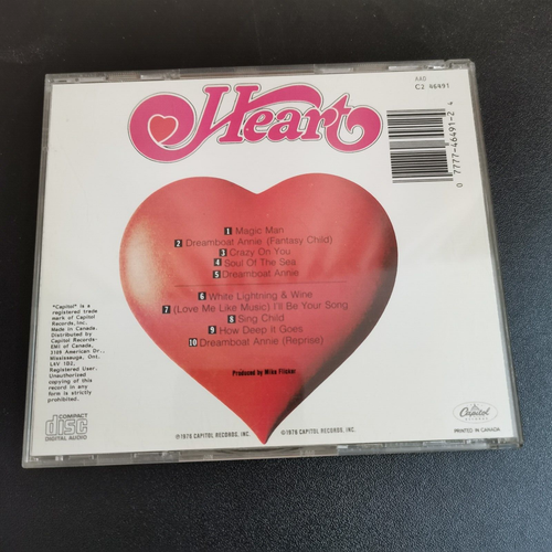 Heart - Dreamboat Annie (CD, 1999, 1976) - Picture 2 of 4