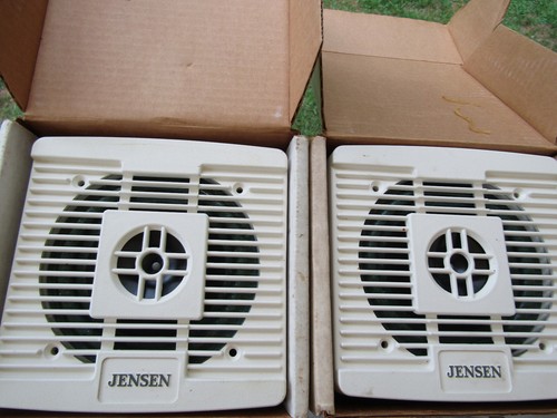 Jensen J1500 6.5" 50W Waterpoof Marine Outdoor Coaxial Speaker Unused - Picture 2 of 8