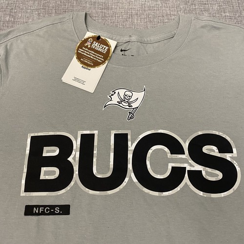 Nike Salute To Service Tampa Bay Bucs Herren Medium Langarmshirt Neu - Bild 5 von 7