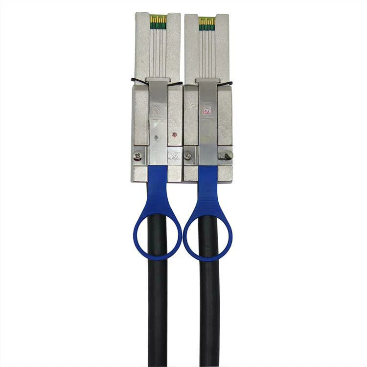 External Mini SFF-8088 SAS 26P to SFF-8088 Minisas 26P Cable 1m for Server - Image 3 of 4