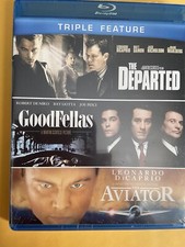 The Departed / Goodfellas / The Aviator (Blu-ray, 2004) NEW FAST SHIPPING