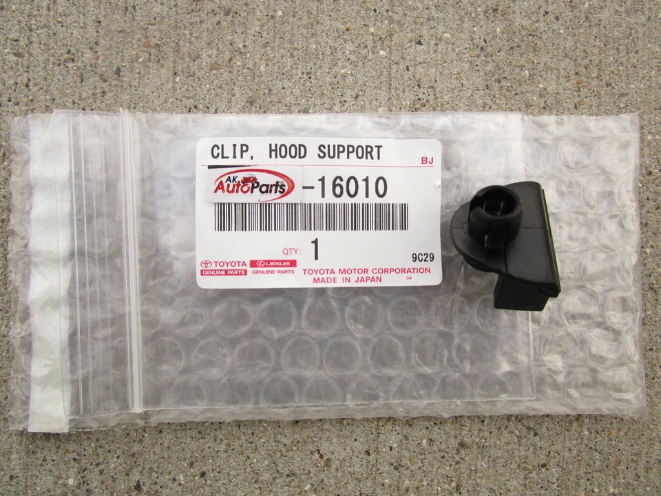 92 - 99 TOYOTA PASEO CAPÓ SOPORTE VARILLA ABRAZADERA RETENEDOR CLIP CANTIDAD 1 NUEVO Foto 4 de 4