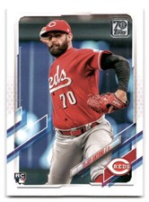 Tejay Antone 2021 Topps Baseball #333 Cincinnati Reds Rookie RC