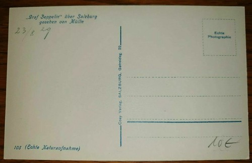 AK Ansichtskarte Karte Zeppelin Luftschiff Luftpost Flugpost Varianten VII - Bild 47 von 59