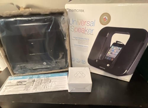 Memorex ML410BK Universal Speakers for Iphone, Ipod, Etc. B5 - Bild 4 von 6