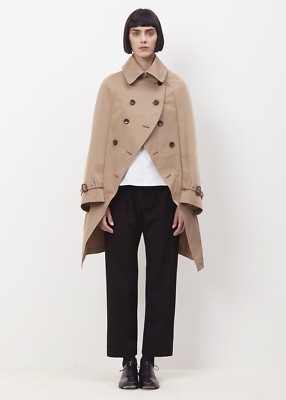 Junya Watanabe Comme des Garçons Trench Coat Cape in Beige Junya Watanabe Comme des Garçons Trench Coat Cape in Beige