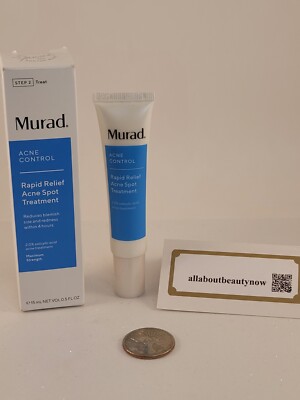 Murad Rapid Relief Acne Spot Treatment 0.5 fl oz Full Size NEW In Box ...