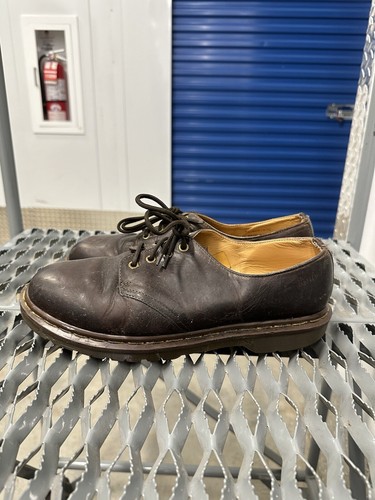Dr. Martens Doc Made in England MIE 90s Vintage Brown Shoes UK Size 10 - Bild 5 von 7