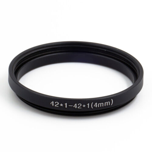 Aluminum M42-M42 42mm x 1mm Screw Mount Extend Tube ring Adapter - Picture 5 of 26