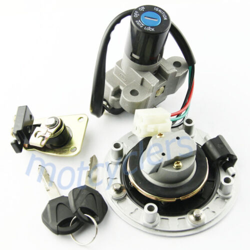Fuel Cap Ignition Switch For Suzuki GS500 1989-2000 GSX400 GK79A Impulse 1994-99 - Picture 4 of 5
