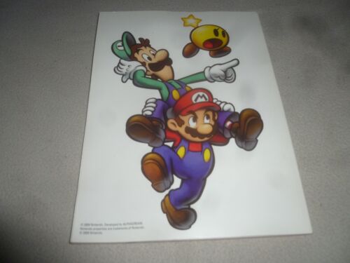 PRIMAS MARIO & LUIGI BOWSERS INSIDE STORY STRATEGY GUIDE PREMIERE EDITION POSTER - Picture 2 of 4