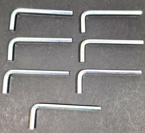7 x Allen Key Hex Key 5mm Hexagonal Alen Allan Alan Key - Picture 5 of 5