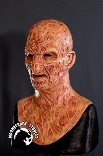 Freddy Krueger PART 4 mask Nightmare on Elm Street Horror Costume not darkride - Picture 2 of 4