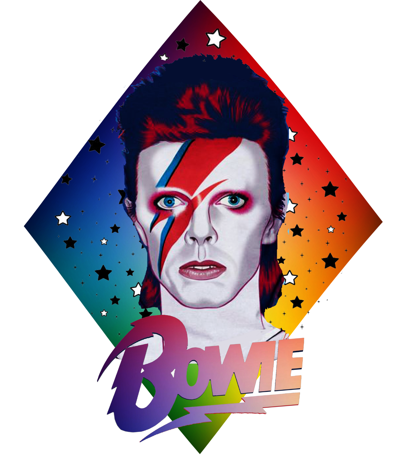 David Bowie Short-Sleeve Unisex T-Shirt - zigally