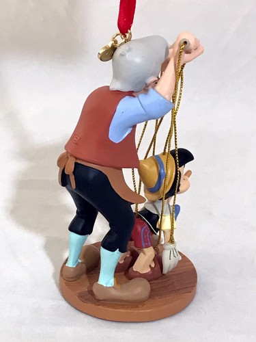 New - GEPPETTO & PINOCCHIO with Puppet Strings - DISNEY SKETCHBOOK ORNAMENT 2015 - Picture 5 of 12