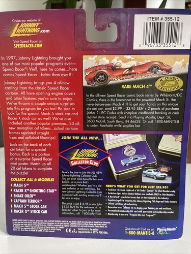Johnny Lightning Speed Racer 2000 Race Team VW Bus (1 of 5,000) - Picture 3 of 4