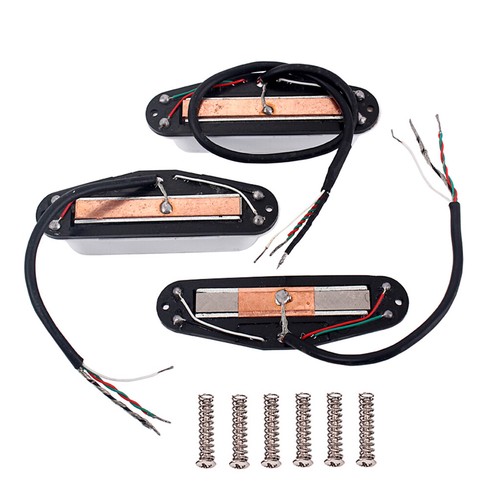 High Quality Alnico V Humbucker Pickup Neck Middle Bridge for Stratocaster Strat - Picture 5 of 9