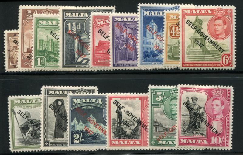 マルタページ MALTA 208-222 MINT LH, KGVI | eBay