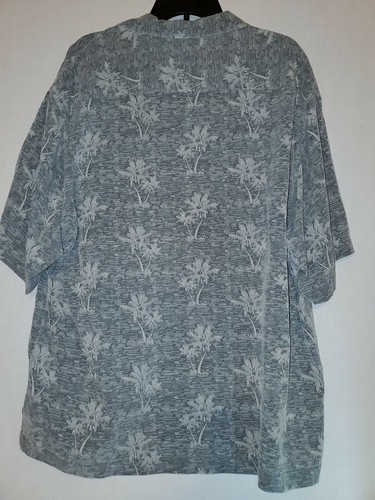 Eagle Dry Goods Co Signature Series Hombres XL Camisa Palmera Hawaiana Seda - Imagen 4 de 4