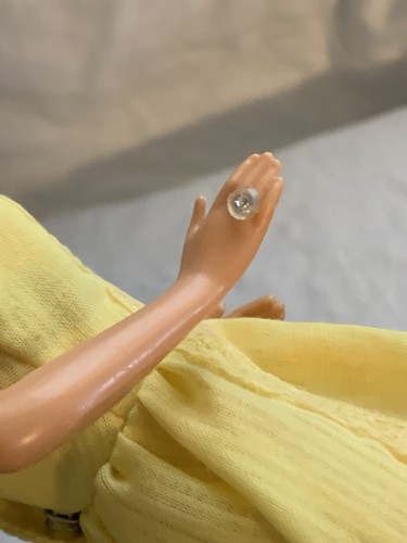 Barbie Magic Curl 1981 con Accesorios #3856 Muñeca Era Superstar Vestido Vintage Años 80 - Imagen 8 de 11