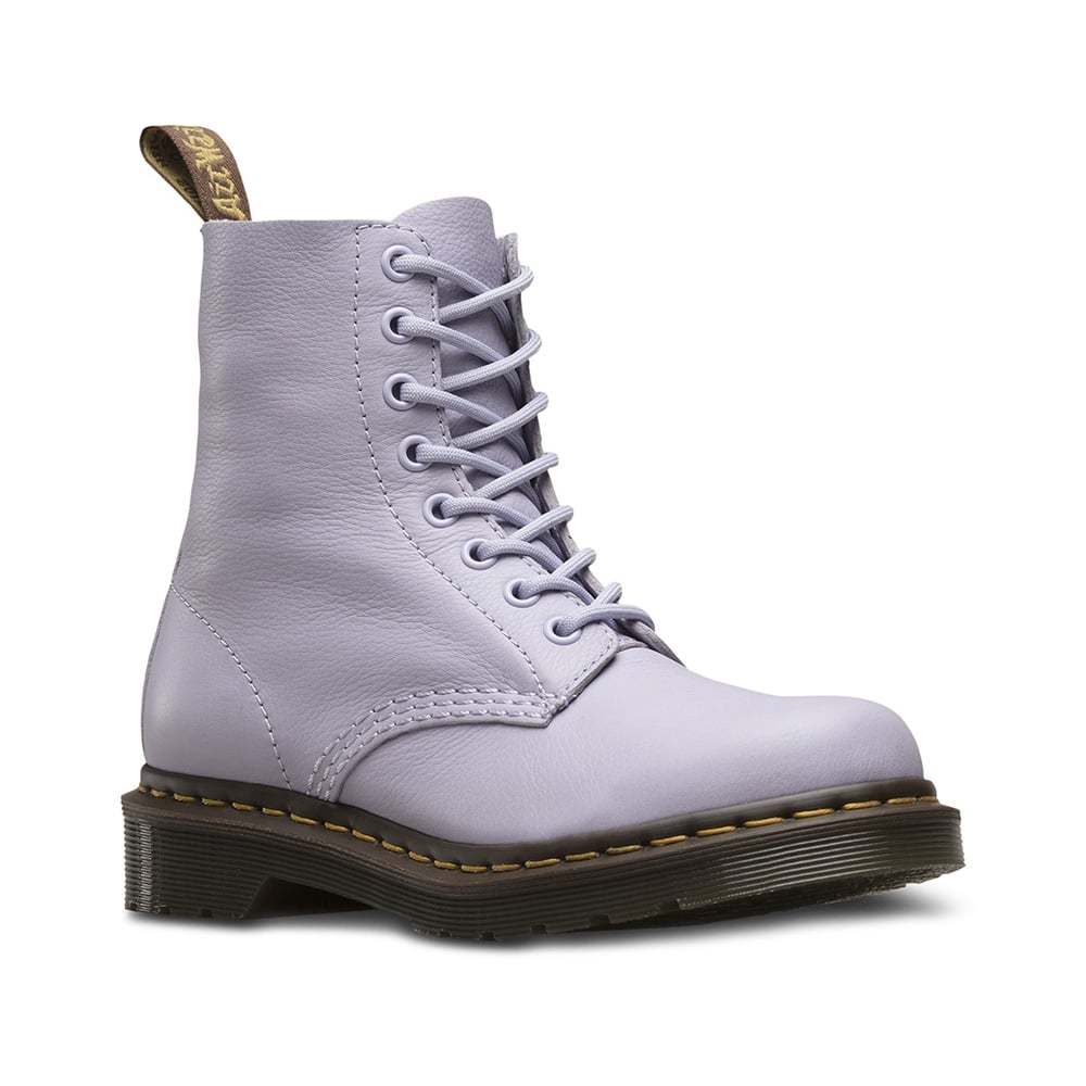 Dr Martens Pascal Mujer botas al tobillo cuero 8 Ojales-Púrpura Brezo Dr Martens Pascal Mujer botas al tobillo cuero 8 Ojales-Púrpura Ojales-Púrpura Ojales-Púrpura Brezo presentando toda la última moda de la calle