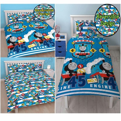 cot bed duvet cover thomas the tank engine