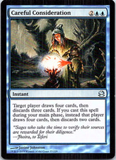 Careful Consideration Magic The Gathering Modern Masters Light Play