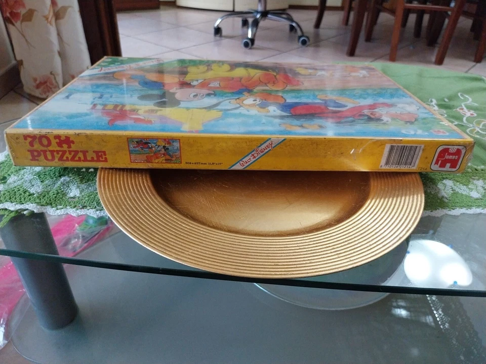 Rarissimo puzzle jumbo 70 Pezzi Walt Disney 304x437 mm 11,8 x17 da Collezione - Immagine 4 di 4
