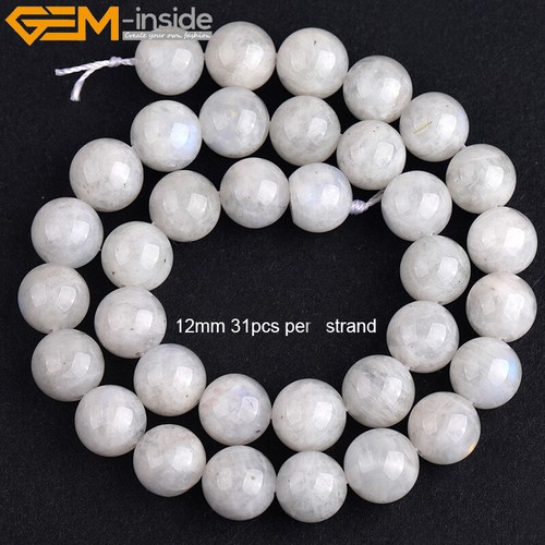 Wholesale Natural Gemstones 6mm Round Spacer Beads For Jewellery Making 15" UK - Picture 509 of 851