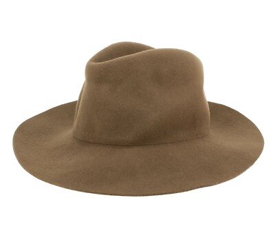 Rag & Bone Floppy Brim Fedora Women’s size S NWT Rag & Bone Womens Hat Grey Fedora Floppy Brim Leather  main image 2