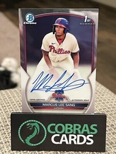 2023 Bowman Chrome Marcus Lee Sang Prospect 1st Auto #CPA-ML $ .99 Shipping