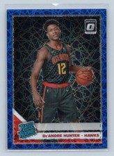 De'Andre Hunter 2019-20 Panini Donruss Optic RC RR Blue Velocity #198