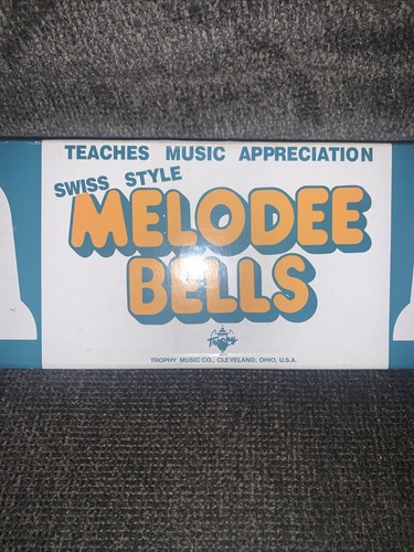 Vintage Melodee Bells Swiss Style Grover/Trophy Handbells (4766) '4766 Hong Kong - Picture 3 of 6