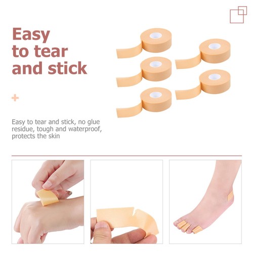 5 Rolls Anti-wear Foot Stickers Heel Grip Liners Protector Heels for High - Picture 9 of 12