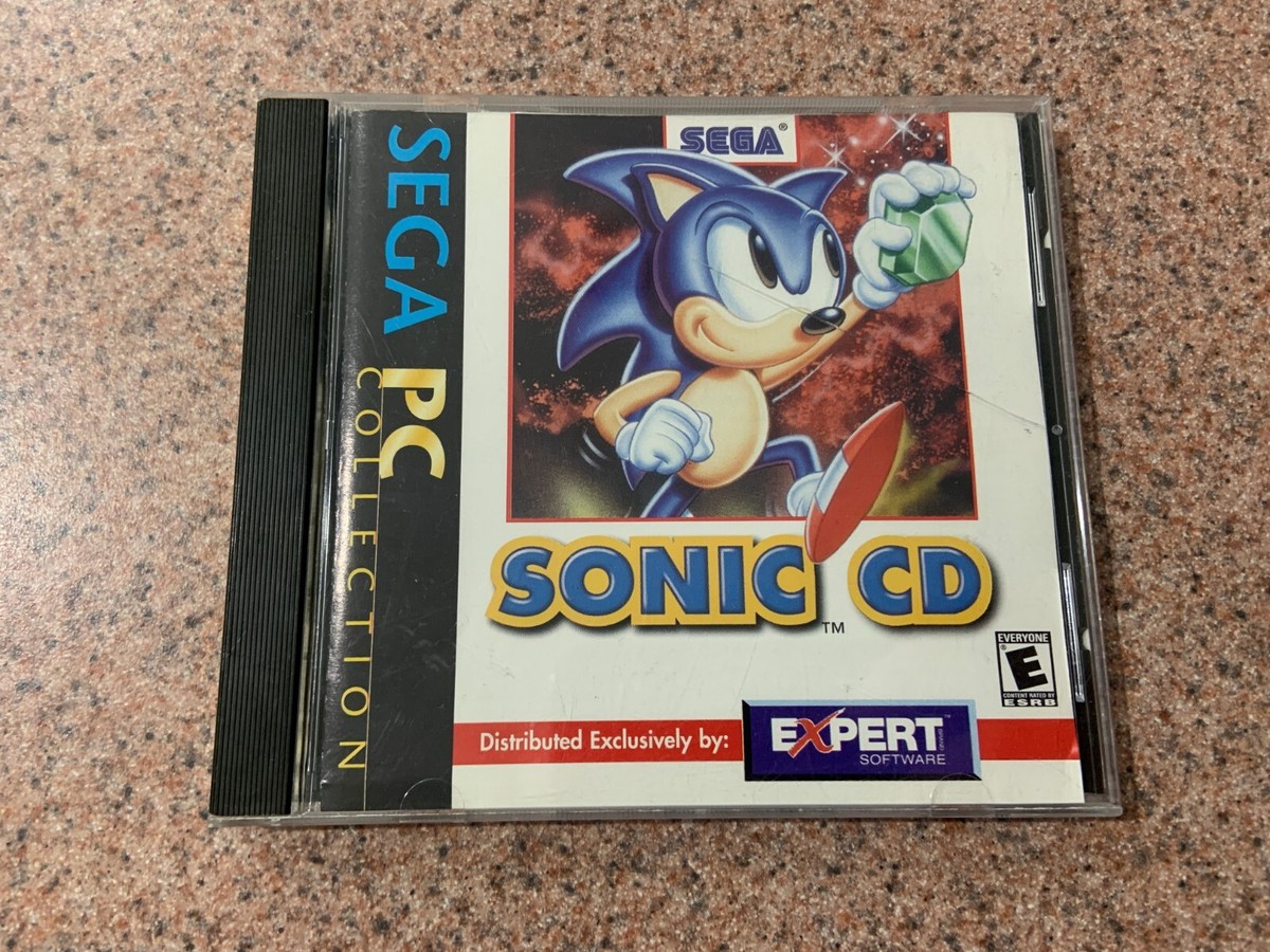 SEGA ソニック ザ ヘッジホッグ CD PCゲーム Sonic CD (Sega PC Collection) PC CD Rom Game Includes Game