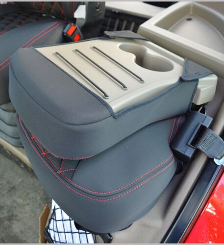 CASE IH Tractor Driver & Side Tailored Seat Covers Black & Red With Logo - Picture 4 of 6