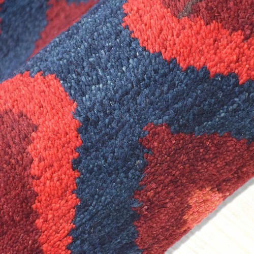 Hand Knotted Afghan Wool And Silk Area Rug Oriental Multicolor BBH Homes BAF0113 - Picture 43 of 67
