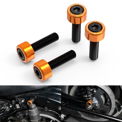 Shock Suspension Screw Kit Cap For Harley Road King FLHR 94-2023 EFI FLHRI 94-06 - Picture 18 of 18