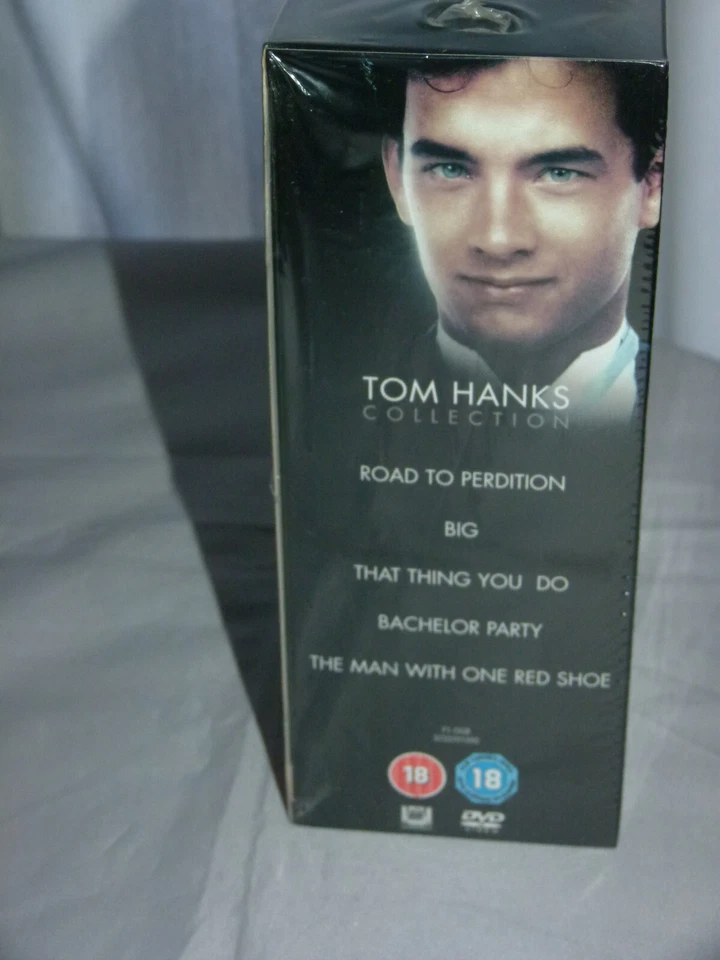 TOM HANKS FILM COLLECTION DVDs SEALED 5 MOVIES Cert 18 - Image 3 of 4