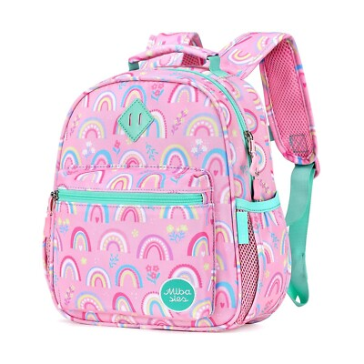 #ad #ad mibasies Toddler Backpack for Girls 2 4 Rainbow Backpack for Preschool Daycare