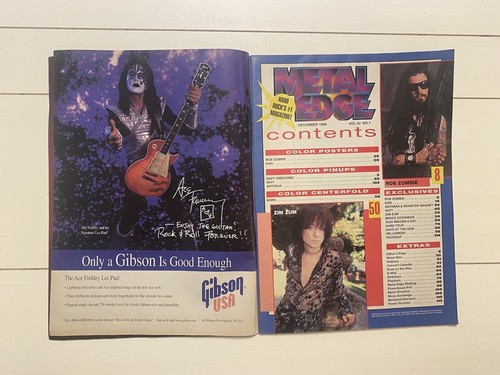 Dezember 1998 METAL EDGE Magazin Vol. 43 Nr. 7 Kiss Inside Psycho Circus - Bild 3 von 15