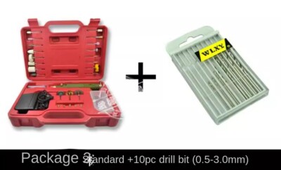 Micro Drill Multi-function Grinder Set Power Adapter Micro Drill Toolbox