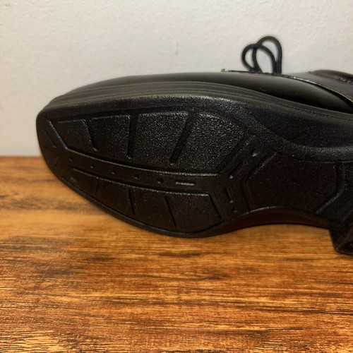 NEU Hirsch Hirsche Jungen scharfe Oxford elegante Schuhe Größe 12W scharf schwarz HTec - Bild 20 von 23