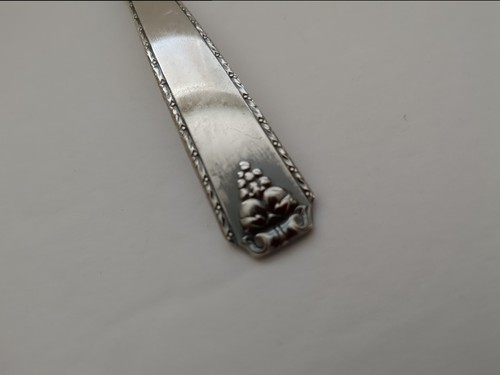 Oneida Bordeaux Silverplate Gravy Ladle 1945 Silver Prestige Plate (K33) - Imagen 9 de 9