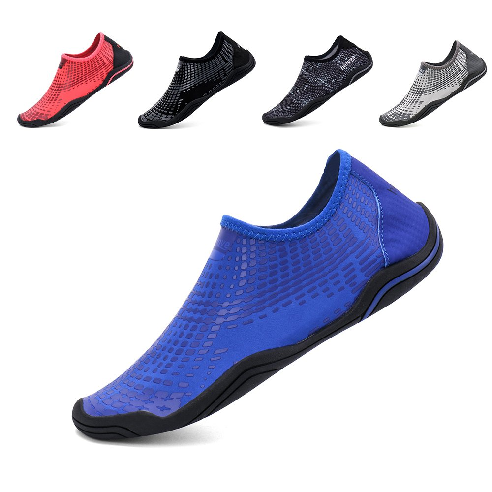 Hiitave Men Women's Quick Dry Barefoot Water shoes Slip On Beach Sport Aqua... Hiitave Men Women's Quick Dry Barefoot Water shoes Slip On Beach Sport Aqua...