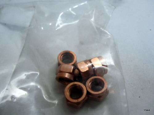 Tuerca de escape de cobre 6 piezas - 8 mm autobloqueante para Porsche 911, 914, 924, 944 - Imagen 6 de 7