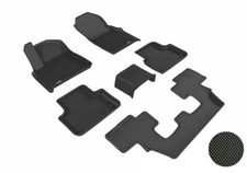 3D MAXpider  Black 1st, 2nd & 3rd Row 6 Piece Set for Audi SQ7