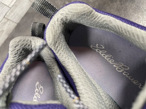 Eddie Bauer Sneakers Women 8.5M Lukla Pro Shoes Purple Hiking Comfort Waterproof - Bild 17 von 18
