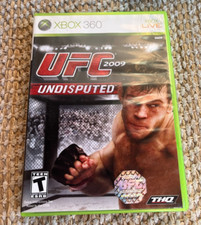 UFC 2009 Undisputed (Microsoft Xbox 360, 2009) Complete W/ Manual CIB TESTED