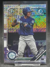 2019 Bowman Chrome 1st Bowman Mega Mojo Refractor #BCP-97 Noelvi Marte Reds